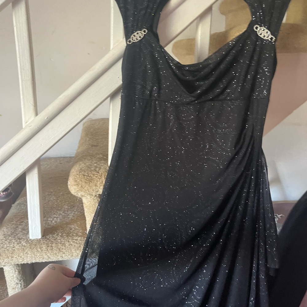 Elegant Black Evening Dress